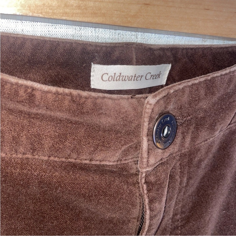 Brown Velour Riding Pants - Picture 4 of 7